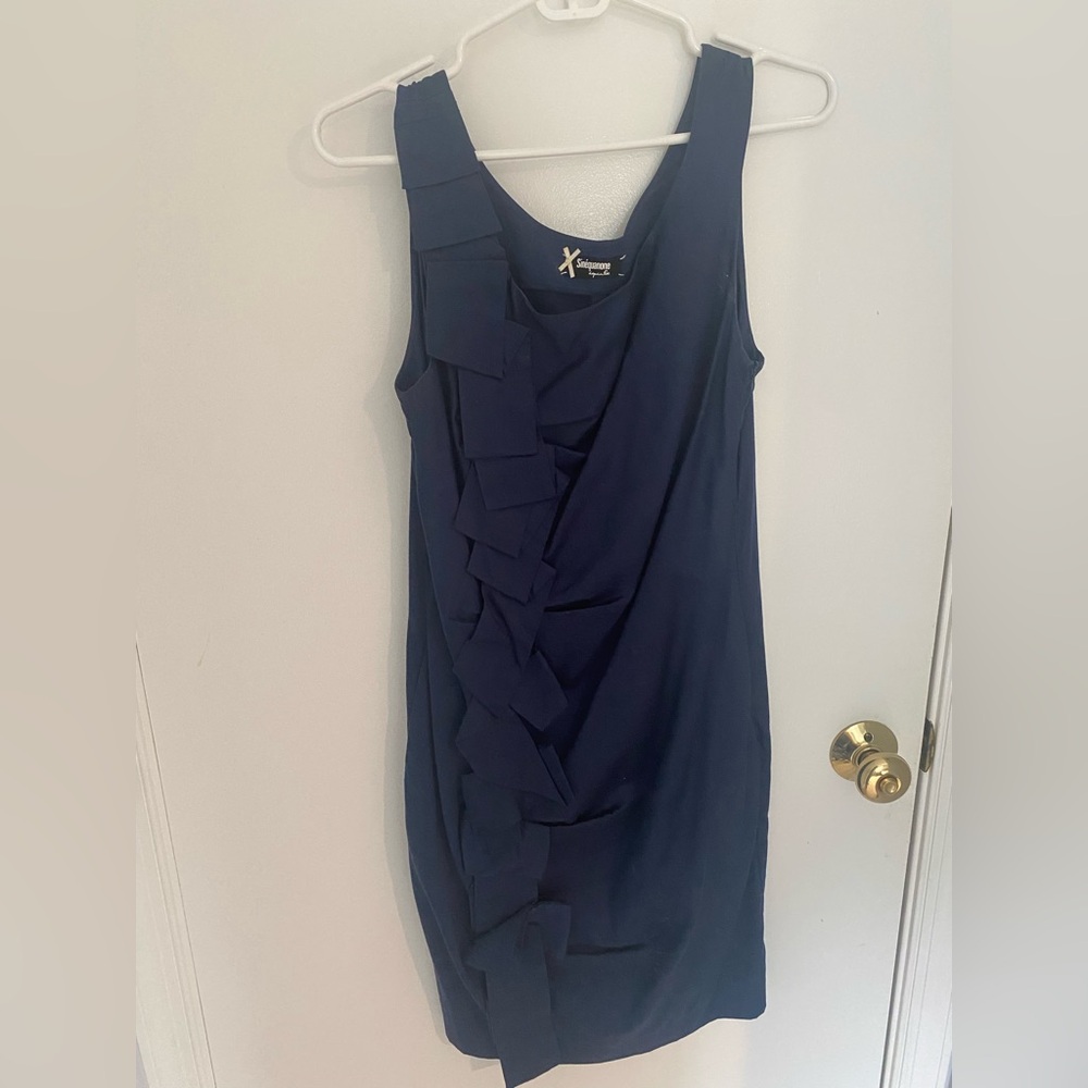Sinequanone blue cocktail dress